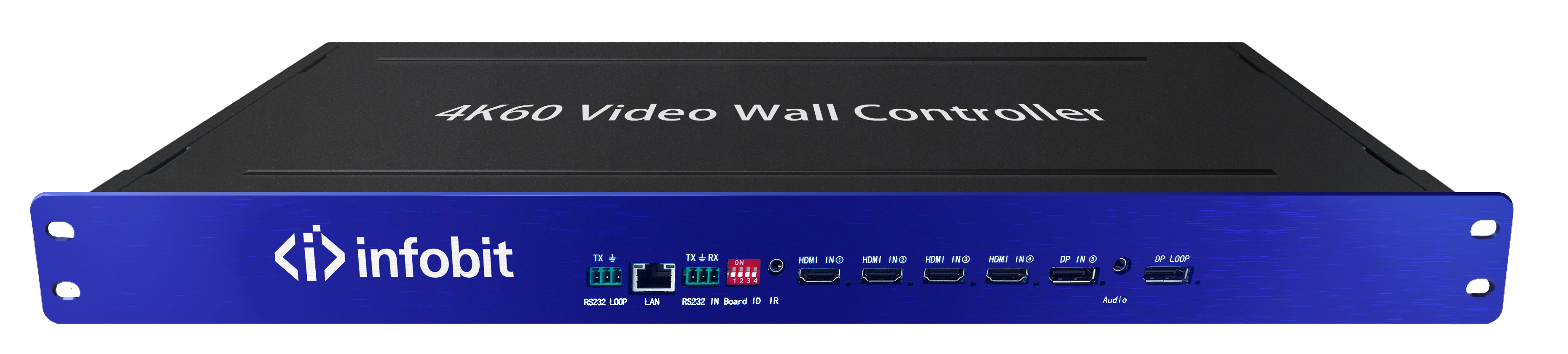 Infobit, iWall 409R, Контроллер видеостены HDMI 4x HDMI вход, 1x DP вход, 1x DP проход, 9x HDMI выхо